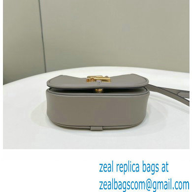 Fendi C Com Small bag in leather Gray 2023